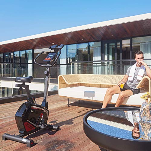 HARISON Exercise Bike Stationary Magnetic Upright Exercise Bike Workout Bike for Home With Tablet Holder and LCD Display