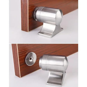 None Magnetic Door Stopper Steel - Invisible Floor Holder Catcher for Bathroom Furniture Hardware