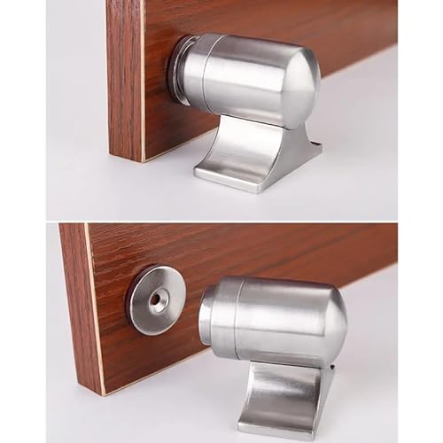 Magnetic Door Stopper Steel - Invisible Floor Holder Catcher for Bathroom Furniture Hardware