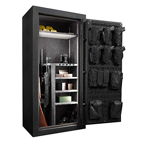 STEALTH Essential Gun Safe EGS28 28 Gun Capacity 30 Minute Fire 59x20x20 CA DOJ Approved