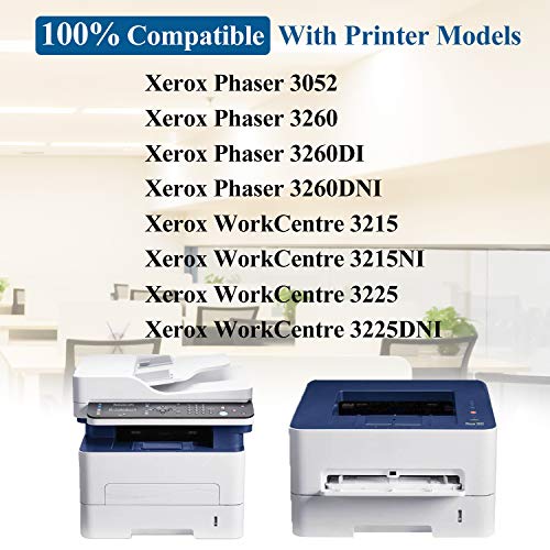 7 Pack Black 106R02777 Compatible Toner Cartridge Replacement for Xerox Phaser 3260 3260DNI 3052 3260DI 3225DNI 3215NI 3215 3225 Printer, Toner Cartridge.