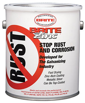 Weld-Aid B-200 Brite Zinc Cold Galvanizer (1 Gallon Can), 1 gallon