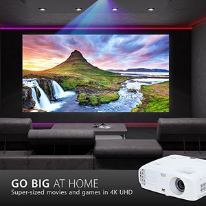 ViewSonic PX727-4K 4K Projector with HDR Support, Rec. 709 RGBRGB, and HDMI Ideal for Home Theater (Renewed)