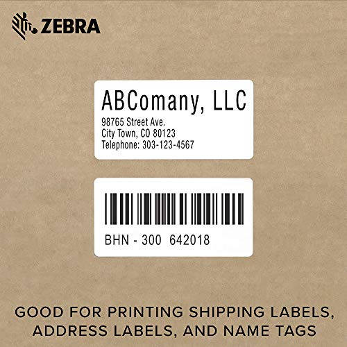 Zebra GC420t Thermal Transfer Desktop Printer Print Width of 4 in USB Serial and Parallel Port Connectivity Includes Peeler GC420-100511-000