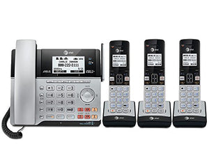 AT&T TL86103 2 Line Answering System with Connect to Cell (4 Handsets)