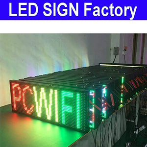 NEW SMD LED SIGN 39" X 14" BRIGHT LED SCROLLING MESSAGE DISPLAY / PROGRAMMABLE BUSINESS ADVERTISING TOOLS