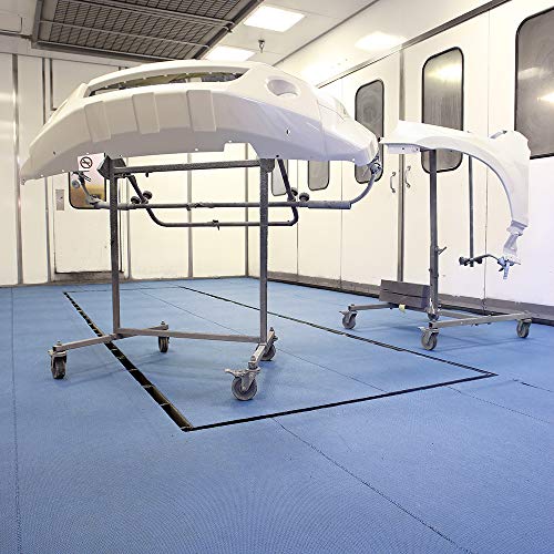 Grippy Paint Booth Mat by New Pig | Protects Surfaces and Floors from Paint Build-Up| Reduces Paint Defects and Color Casting | Static Dissipative | 32" x 100' Roll