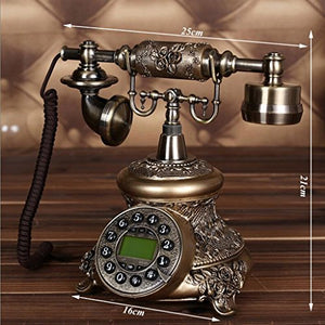 Yxsd telephone European Retro Fashion Creative Garden Home Fixed Cable Landline Telephone