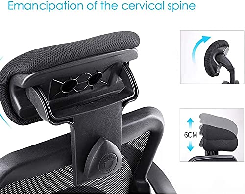 Office Chairs Breathable Mesh Multi-Functional Ergonomic Rotating Recliner