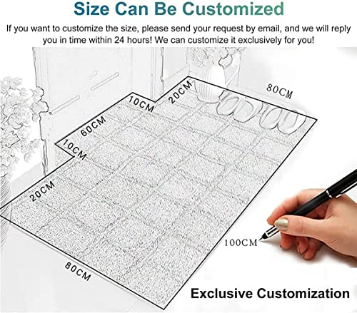 LLYB Hard-Floor Chair Mats - Crystal Clear Super Thin Plastic Floor Mat