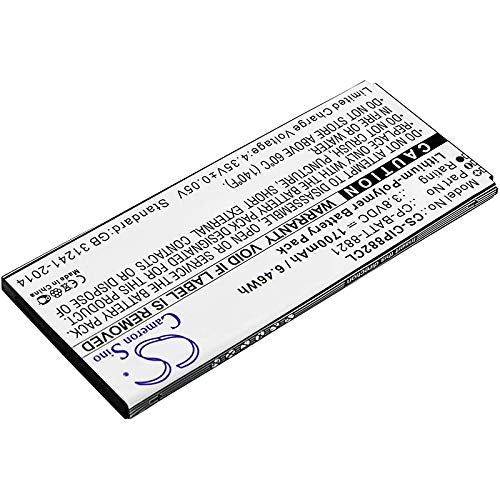 BCXY Battery Replacement for Cisco CP-8821-EX-K9-BUN Wireless IP Phone 8821