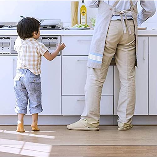 HOBBOY Transparent Vinyl Hard-Floor Chair Mat for Hardwood Floors