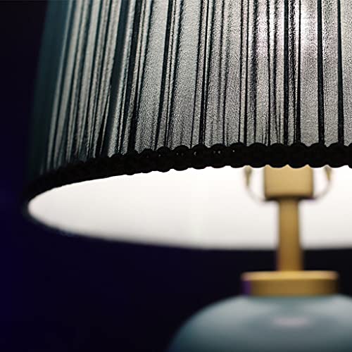 EARSHOT Modern Handmade Ceramic Desk Lamp with Pure Copper Base