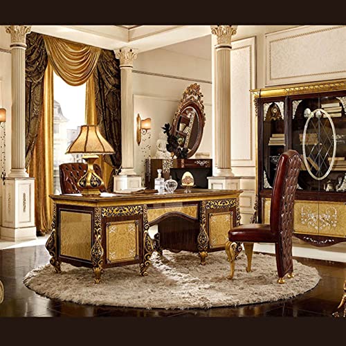 TAPHET Office Desk with Swivel Chair - Villa Study Furniture