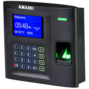 Amano MTX-30F Fingerprint Time Clock for Hosted Time Guardian Software