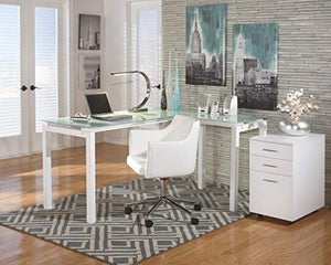 Signature Design by Ashley Baraga 61" L-Shaped Home Office Desk