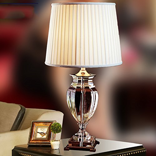 HZB Modern Minimalist Modern Living Room Lamp Crystal Lamp Crystal Lamp Bedroom Bedside Lamp Creative Fashion