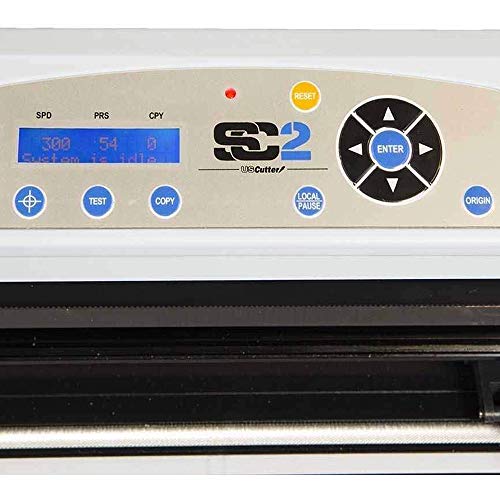 USCutter SC2 Vinyl Cutter Plotter with Stand and Catch Basket, 34" w/SCAL Pro 4 (PC or Mac)