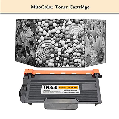 4-Pack(3 Toner, 1 Drum) TN850 Toner & DR820 Drum Unit Set Compatible for Brother DCP-L5500DN L5600DN L5650DN HL-L6200DW L6200DWT L5200DWT L5200DW L5100DN L5000D MFC-L5850DW L5900DW Printer