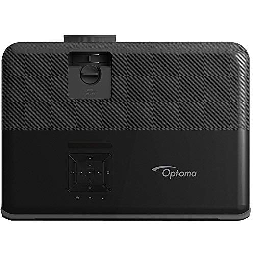 Optoma UHD51A Amazon Alexa Enabled 4K Ultra High Definition Projector All in One Home Theater Bundle