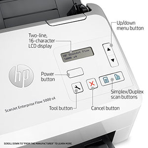 HP ScanJet Enterprise Flow 5000 s4 Sheet-feed OCR Scanner