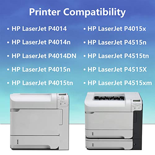 2 Pack (2 Black) 64A | CC364A Toner Cartridge Replacement for HP Laserjet P4014, P4014n, P4014DN, P4015n, P4015tn, P4015x, P4515n, P4515tn, P4515X, P4515xm Printer,Sold by AlToner.
