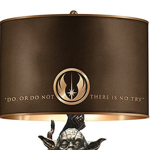 The Bradford Exchange Star Wars Jedi Master Yoda Illuminated Desk Lamp