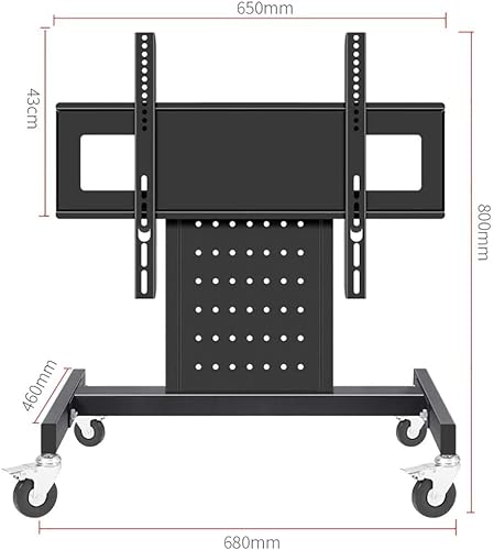 Generic Multifunction TV Mobile Stand - Universal Tilting Rostrum Stand