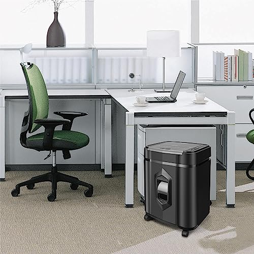 Aurora Professional Grade AU125MA Micro-Cut Paper Shredder - 120-Sheet Auto Feed - P-5 Security Level