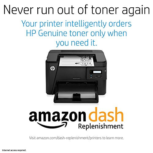 HP Laserjet Pro M201dw Wireless Monochrome Printer, Amazon Dash Replenishment Ready (CF456A)