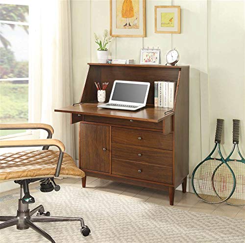 Acme Furniture Industry, INC Contemporary Office Armoire in Walnut
