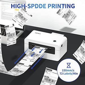 PRT Thermal Shipping Label Printer - 150mm/s 4x6 Desktop Thermal Label Printer for Shipping Packages, Small Business, USPS, FedEx, Shopify, Etsy, Amazon, Ebay