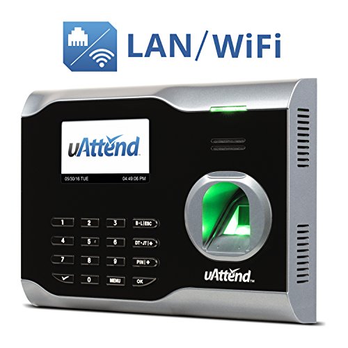 uAttend BN6500 Wi-Fi Biometric Fingerprint Time Clock