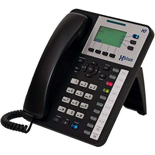XBLUE X50XL System (X50XL12) w/(12) X3030 IP Phones, Auto Attendant, Voicemail - 50 Phone & 18 Outside Line Capacity