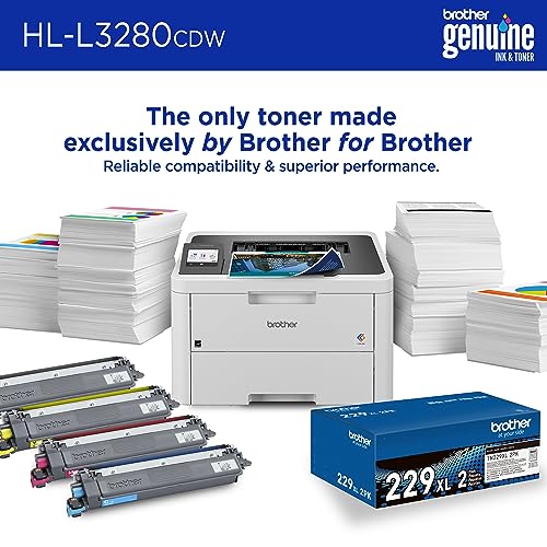 Brother HL-L3280CDW Wireless Color Laser Printer | Duplex, Mobile Printing, Ethernet | Amazon Dash Replenishment Ready