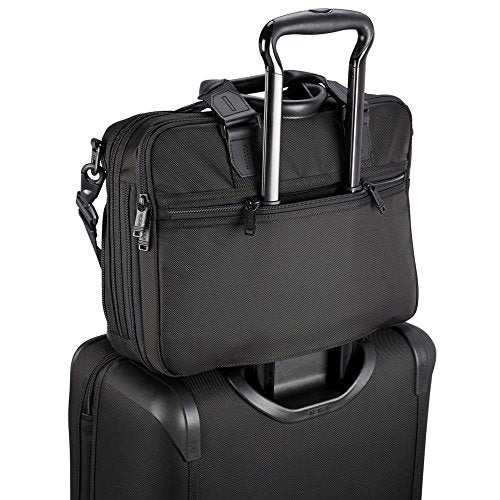 TUMI - Alpha Bravo Albany Laptop Slim Commuter Brief Briefcase - 14 Inch Computer Bag for Men and Women - Black