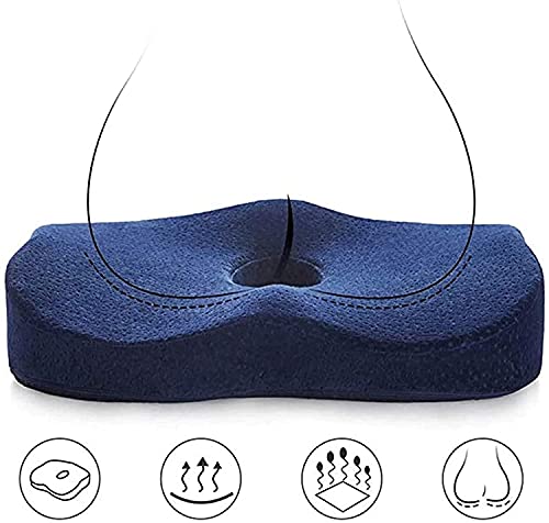 Feiyx Enhanced Seat Cushion - Non-Slip Orthopedic Memory Coccyx Cushion