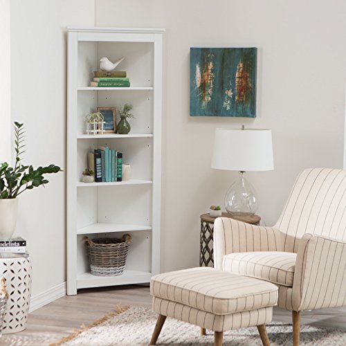 Finley Home Redford Corner Bookcase