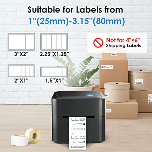 iDPRT Bluetooth Label Printer - 2022 Ultra Fast Thermal Label Printer, 1"-3.15" Width Wireless Label Maker with APP for Barcode, Address, Mailing, Filling etc, Support Windows, Mac, iOS& Android