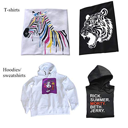 hrm Automatic A3 T-Shirt Printing Machine DTG Printer Tshirt Machine for T-Shirts/Sweatshirts/Hoodies/Pants/Jeans etc,A3 dtg + ink