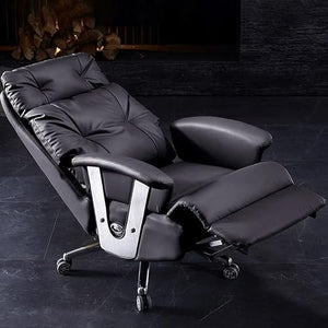 None BAILAI Electric Full Reclining Office Chair with Footstool Management - Color D, Size As Shown