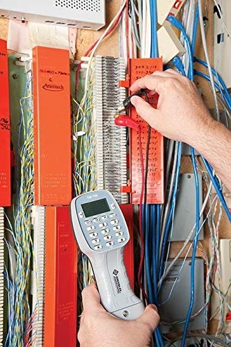 Tempo Communications TM-700 Tele-Mate Pro Telephone Test Set with ABN Bed Of Nails Croc Clips and RJ11 (formerly Greenlee Communications)