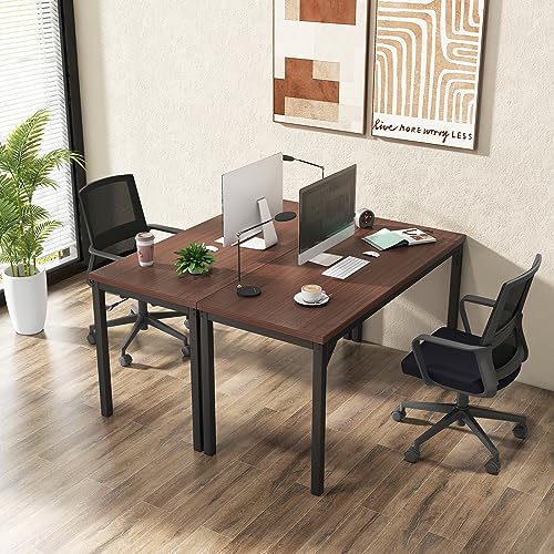 Tangkula 55 Inch Conference Table Set of 8 with Honeycomb Tabletop