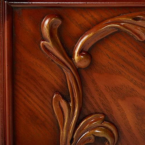 ACME 12169 Dresden Office Desk, Cherry Oak Finish
