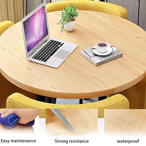 ORBANA Round Table and Chairs 5-Piece Set, Office and Conference Furniture for Reception Room