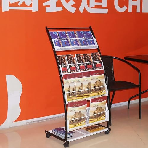 WEBERT Floor Standing Magazine Rack