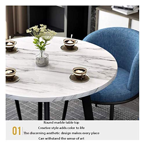SYLTER Office Conference Table Set, Business Hotel Reception Room Coffee Table - Balcony Courtyard Leisure Kitchen Dining Table and Chair Combination (Color: )