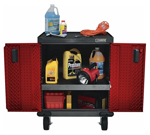 Gladiator GAGB272DDR Premier Modular Steel Cabinet, Red Tread