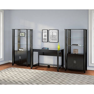 Aero Set of 2 Tall Library Storage Cabinets with Doors
