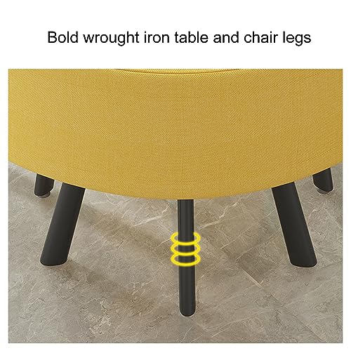 PAKMEZ Office Reception Room Club Table and Chair Set Nordic Business Conference Coffee Table - Col